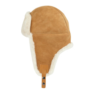 WOMEN'S SHEEPSKIN TRAPPER HAT