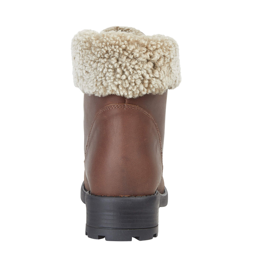 STOWE Womens Leather Sheepskin Boots