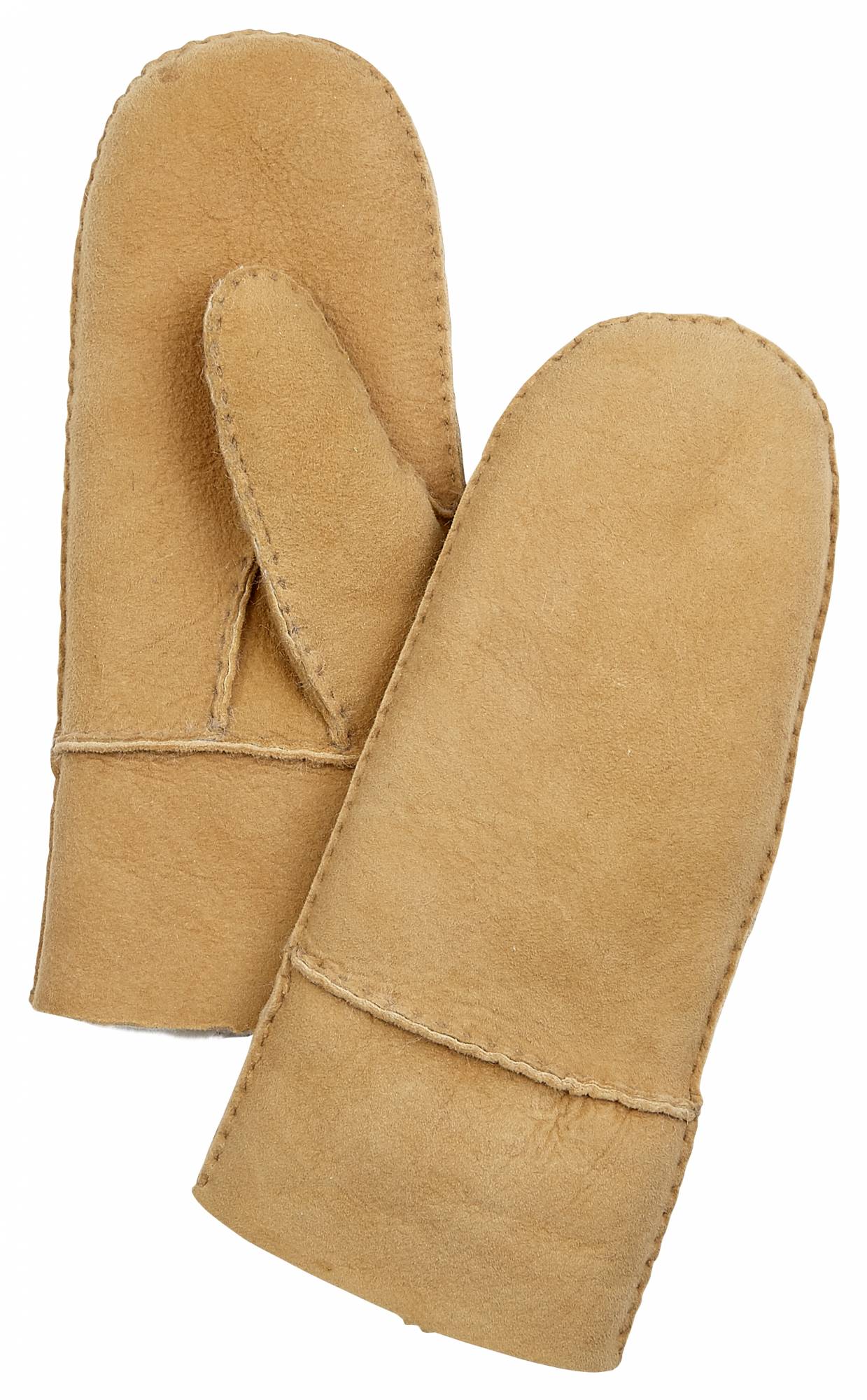 Real Womens Sheepskin Mittens Gloves Soft Warm Draper
